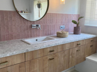 wandtegel Roze 6.2 x 25 | 193-472 | Jan Groen Tegels