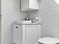 wandtegel Wit 6.2 x 25 | 455-880 | Jan Groen Tegels