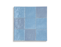 wandtegel Blauw 10 x 10 | 431-199 | Jan Groen Tegels