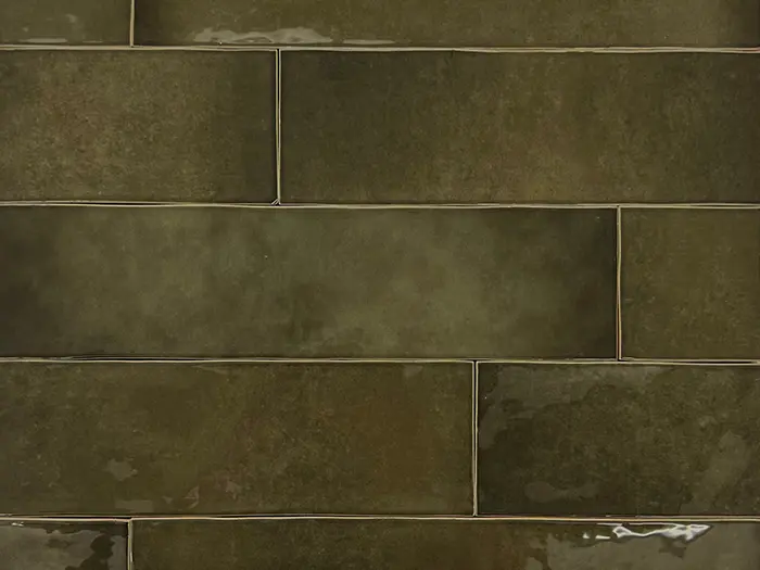 Wandtegels Groen 6.2 x 25 | 721-043 | Jan Groen Tegels