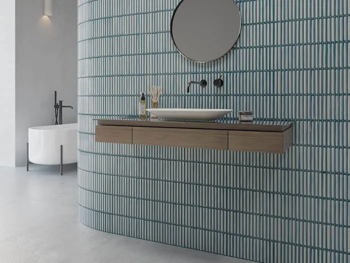 Mozaiek Blauw 12.5 x 25 | 309-459 | Jan Groen Tegels