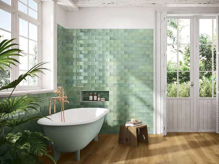 wandtegel Blauw 7.5 x 15 | 221-605 | Jan Groen Tegels