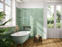 wandtegel Blauw 7.5 x 15 | 221-605 | Jan Groen Tegels