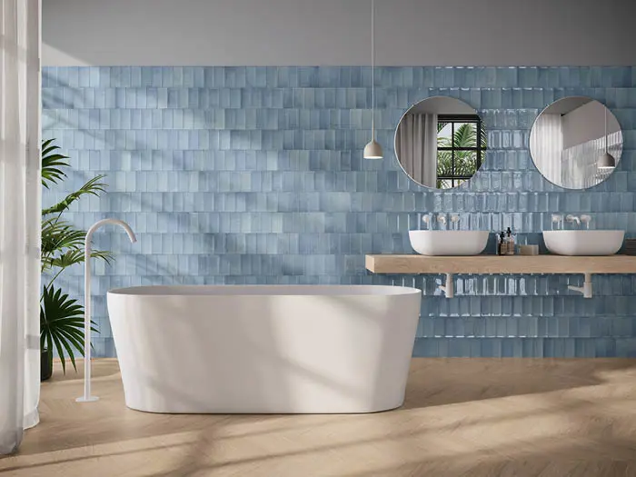Wandtegels Blauw 7.5 x 15 | 654-257 | Jan Groen Tegels
