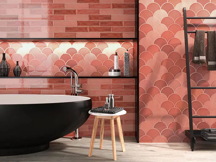 Wandtegels Rood 15.5 x 17 | 470-828 | Jan Groen Tegels