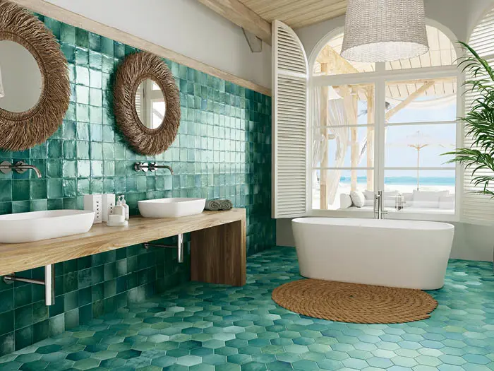 Wandtegels Groen 12.4 x 12.4 | 170-194 | Jan Groen Tegels