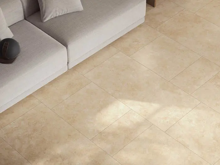 Vloertegel Ermes Travertino Beige Ret 60 x 119,8 | 226-516 | Jan Groen Tegels