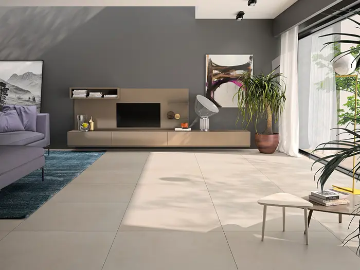 Vloertegel Motto By Mosa T1B03A Form Beige 79,7 x 79,7 | 529-882 | Jan Groen Tegels