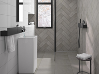 Vloertegel Motto By Mosa T1B02A Form Grey 44,7 x 44,7 | 458-933 | Jan Groen Tegels