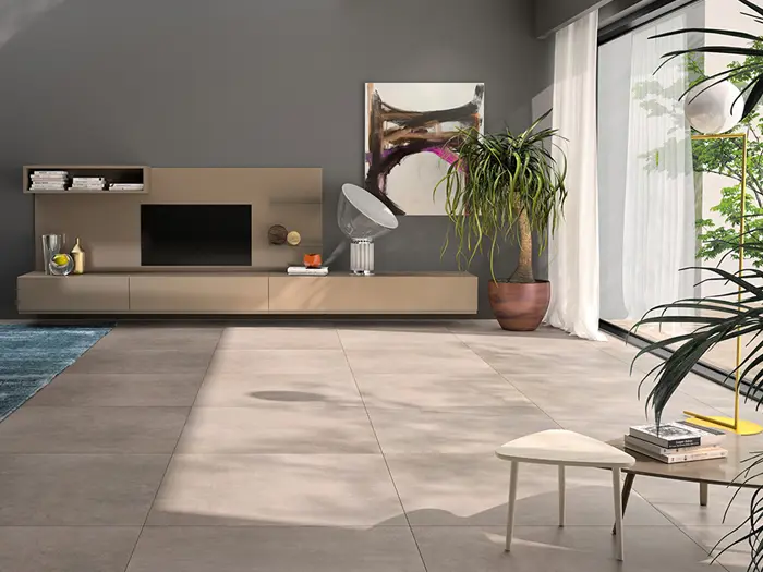 Vloertegel Motto By Mosa T1B04A Form Brown Grey 79,7 x 79,7 | 592-827 | Jan Groen Tegels
