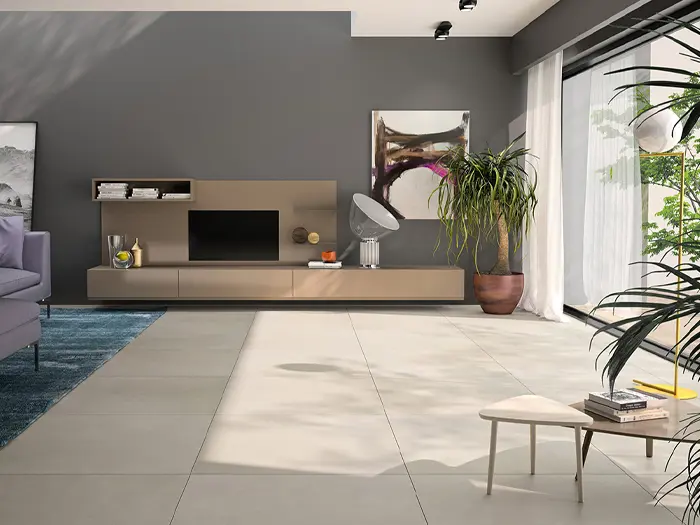 Vloertegel Motto By Mosa T1B01A Form Light Grey 79,7 x 79,7 | 517-641 | Jan Groen Tegels