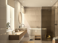 Wandtegel Motto By Mosa T2A01 Lake White Glans 22,2 x 44,7 | 866-678 | Jan Groen Tegels