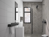 Wandtegel Motto By Mosa T2A01 Lake White Glans 22,2 x 44,7 | 866-678 | Jan Groen Tegels