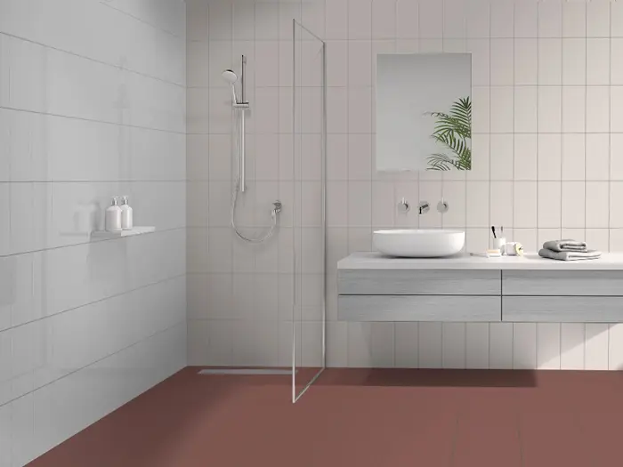 Vloertegel Motto By Mosa T0A01V / 76260V Clay Brown 29,6 x 29,6 | 464-049 | Jan Groen Tegels