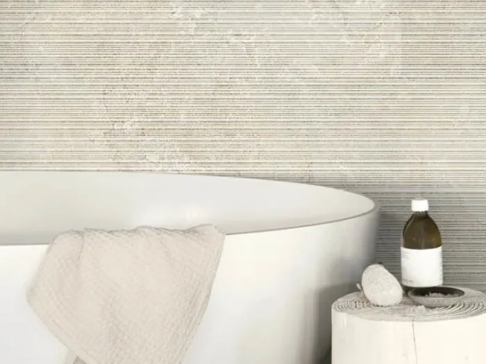 Vloertegel Piet Boon Coast Tile Beige Rib 60 x 120 | 589-382 | Jan Groen Tegels