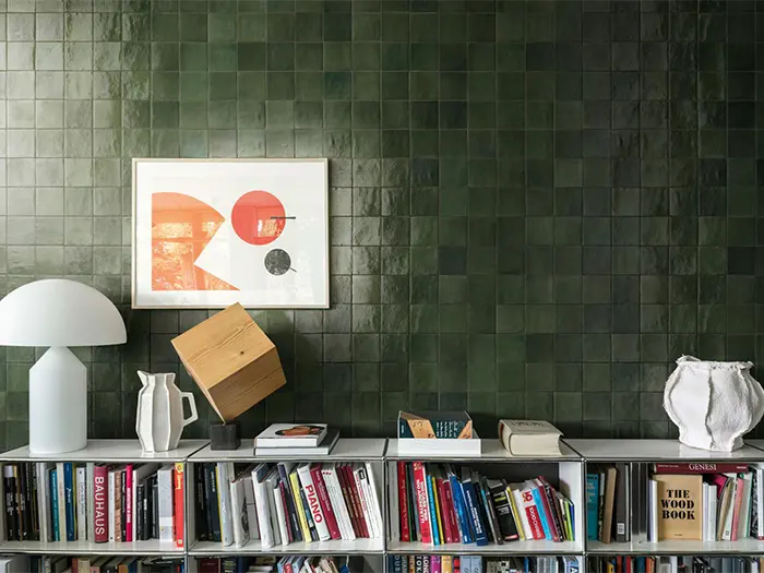 Wandtegels Groen 10 x 10 | 365-496 | Jan Groen Tegels