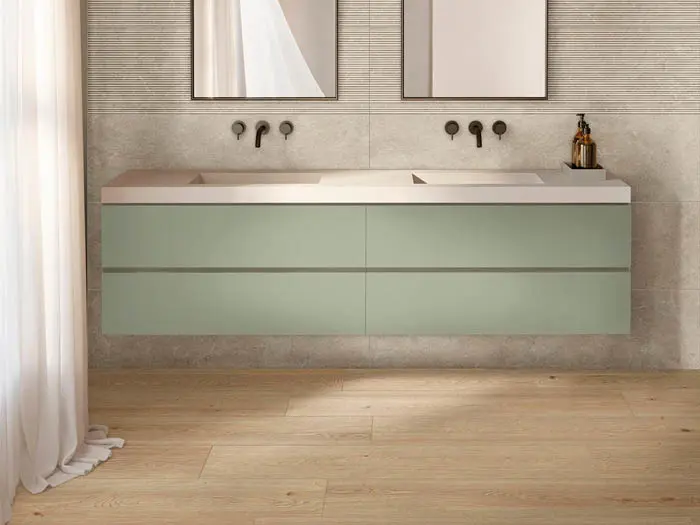Vloertegel Marazzi Alma Beige Ret 20 x 120 | 316-950 | Jan Groen Tegels