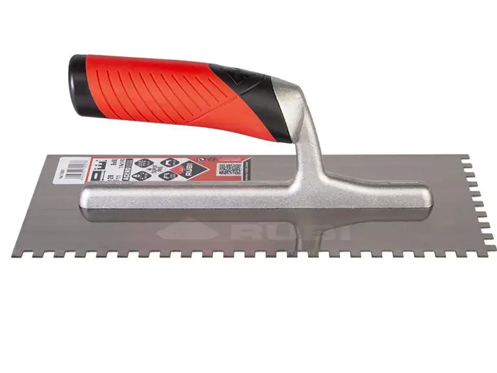 Tegelgereedschap Rubi Lijmspaan Roestvrij 28Cm 6x6Mm | 782-643 | Jan Groen Tegels