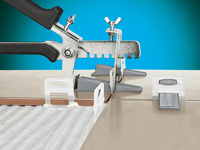 Tegelgereedschap Rubi Delta Clip 1Mm 3-12Mm 400St | 889-156 | Jan Groen Tegels