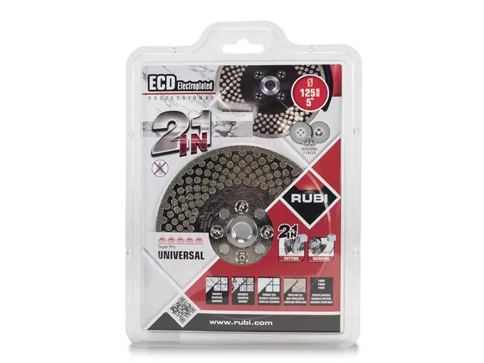 Tegelgereedschap Rubi Ecd 125 2In1 Superpro | 131-468 | Jan Groen Tegels
