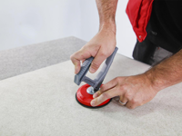 Tegelgereedschap Rubi Tegeldrager Vacuum 1 Nop Ruwe Opp | 785-110 | Jan Groen Tegels