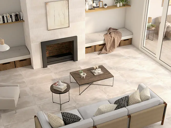 Vloertegel Pamesa Essen Sand 45 x 90 | 734-752 | Jan Groen Tegels